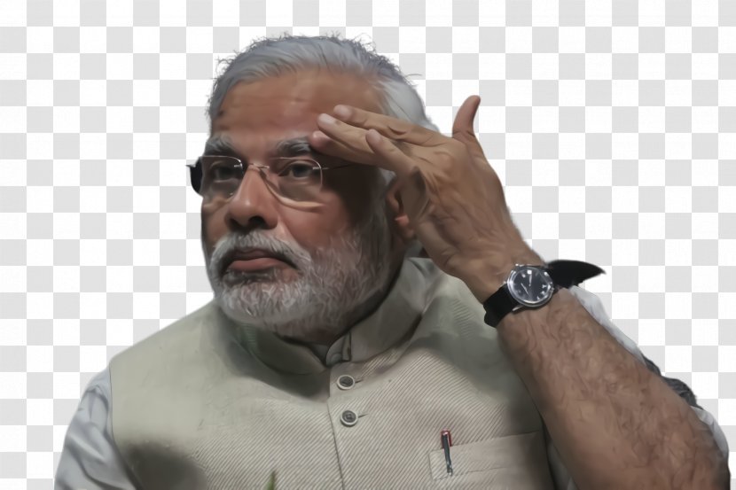 Narendra Modi - Human - Ear Moustache Transparent PNG