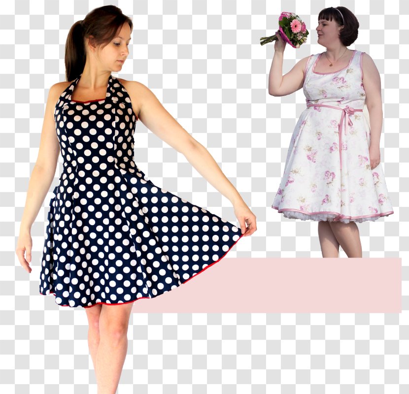 Dress Skirt Lace Clothing Pattern - Frame - Rockabilly Transparent PNG