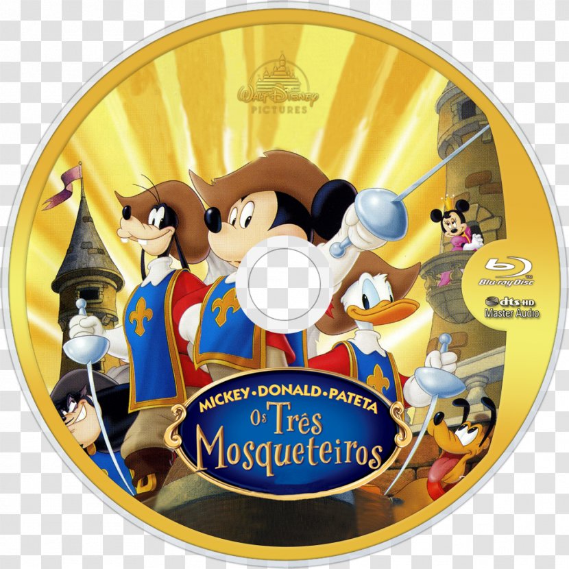 Mickey Mouse The Three Musketeers Goofy Donald Duck Pete - Recreation Transparent PNG