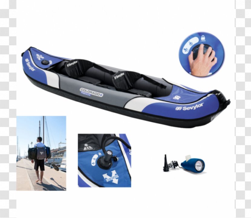 Kayak Inflatable Boat Sevylor - Sports Equipment Transparent PNG