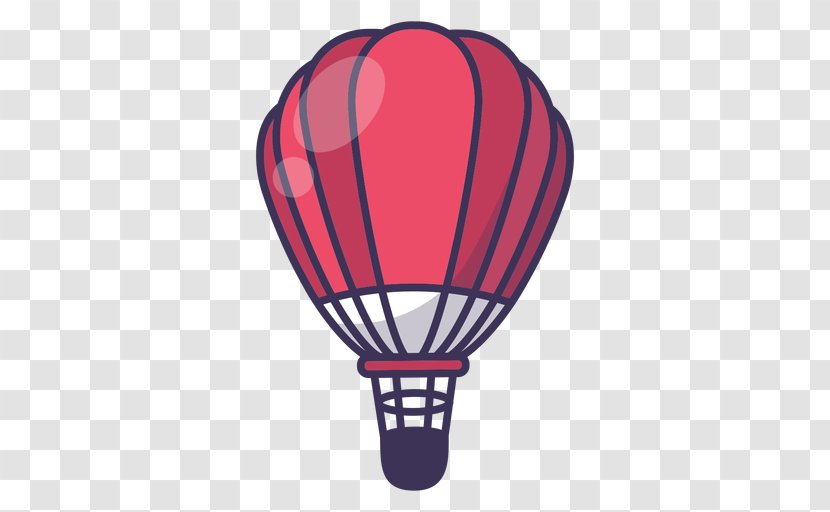 Hot Air Balloon Flight Vector Graphics Image - Drawing Transparent PNG