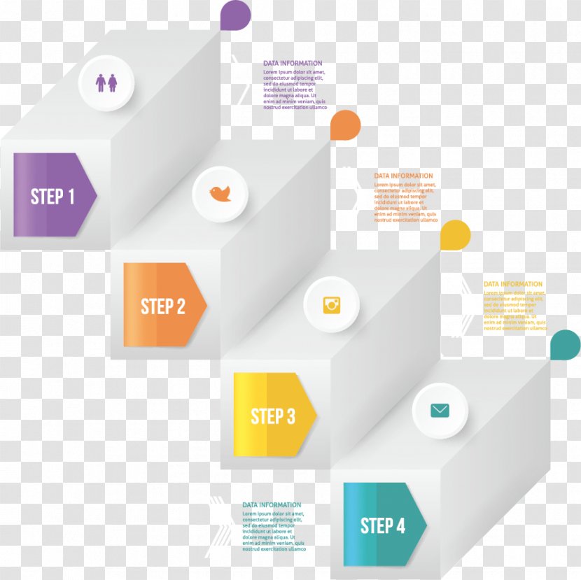 Chart Stairs - User Interface - Vector Ladder Transparent PNG