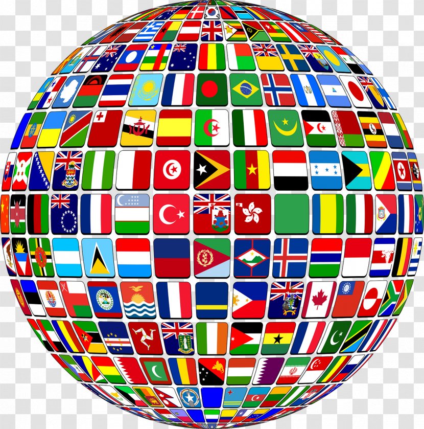 Globe Flags Of The World Clip Art - National Flag - Culture Transparent PNG