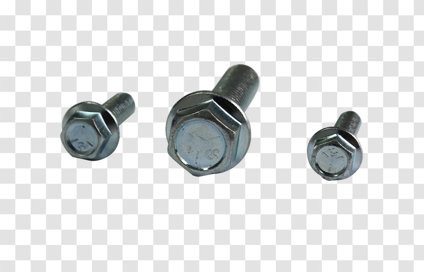 Fastener Bolt Flange Nut - Tap And Die - Hexagonal Screw Transparent PNG