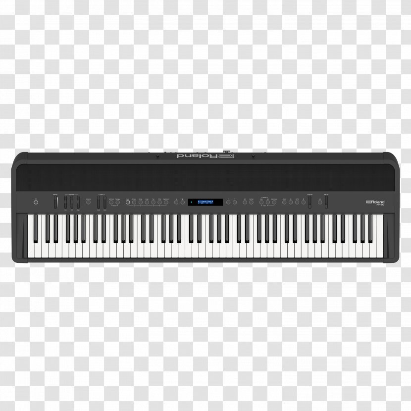 Digital Piano Roland Corporation Keyboard Stage - Silhouette Transparent PNG