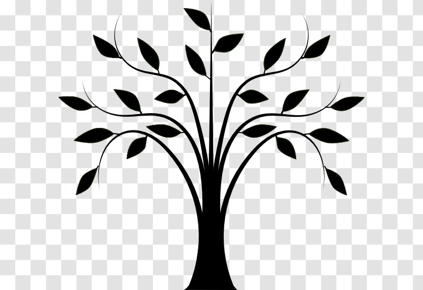 Tree Desktop Wallpaper Clip Art - Monochrome Photography - Abstrac Transparent PNG