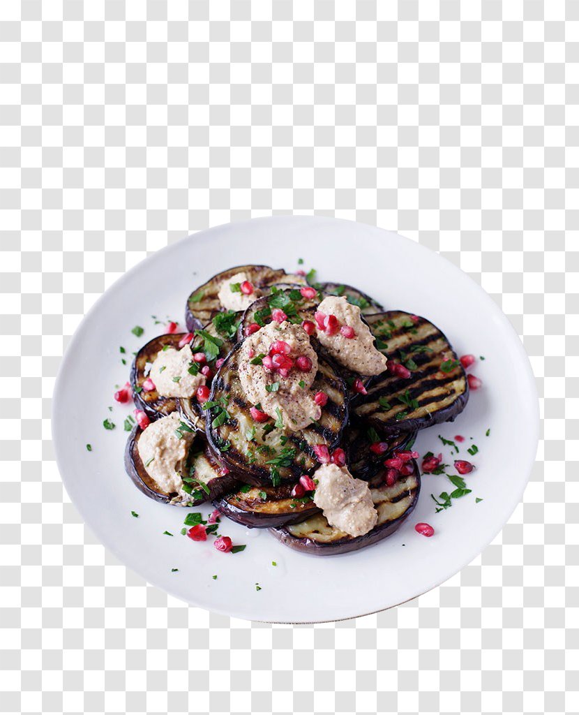 Pizza Eggplant Vegetable Salad Braising - Grilling - The On Plate Transparent PNG