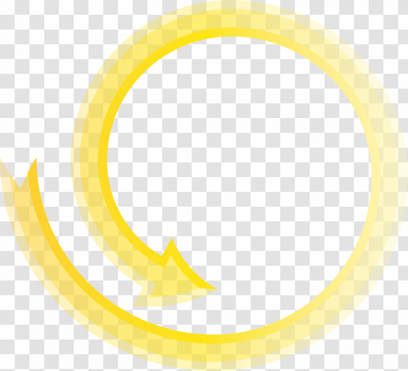 Circle Yellow Meter Font Jewellery Transparent PNG