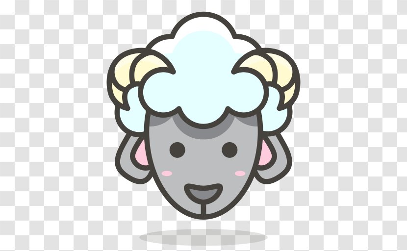 Sheep Clip Art Drawing - Head Transparent PNG