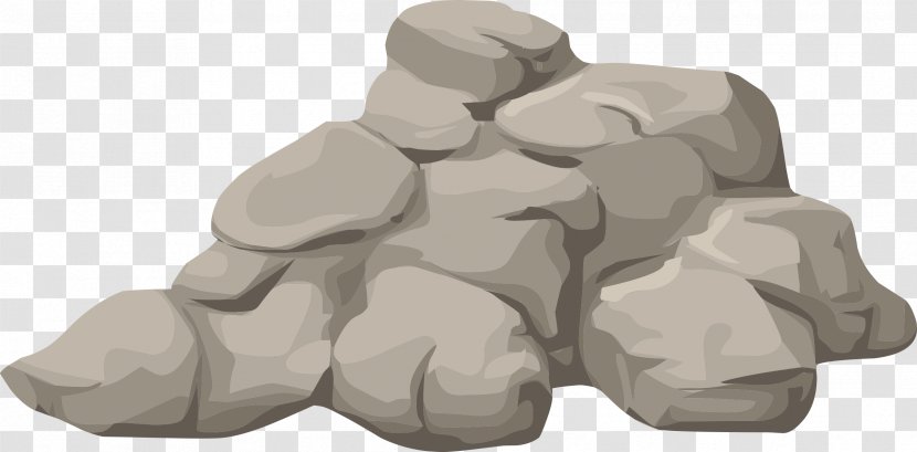 Rock Boulder Clip Art - Stone Transparent PNG