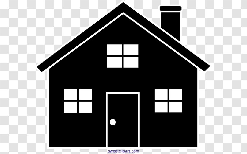 Silhouette House Clip Art - Area Transparent PNG