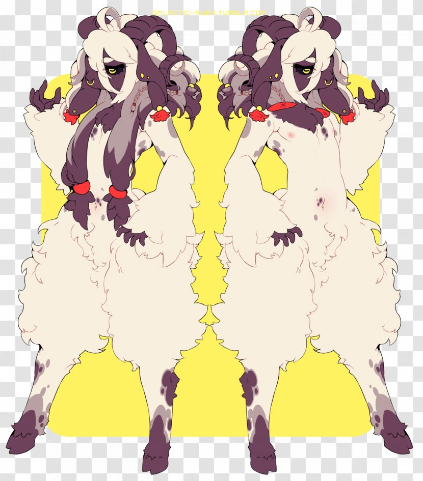 Sheep Furry Fandom Drawing Jersey Cattle Goat - Cow Family Transparent PNG