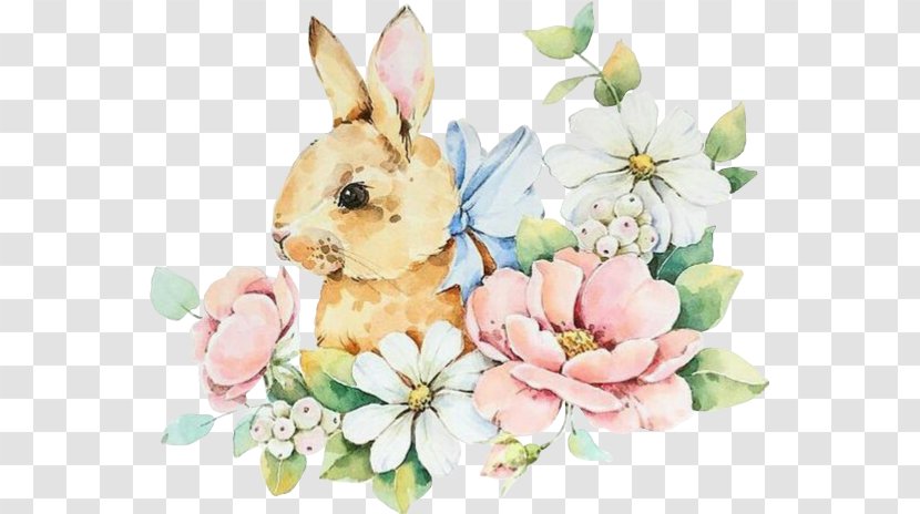 Domestic Rabbit Easter Bunny Illustration Transparent PNG