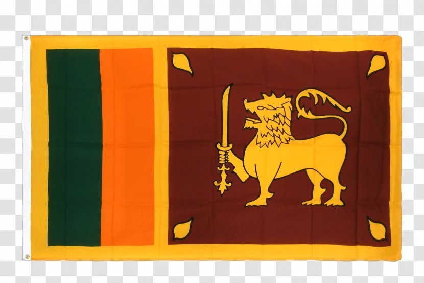 Flag Of Sri Lanka National Pennon Transparent PNG