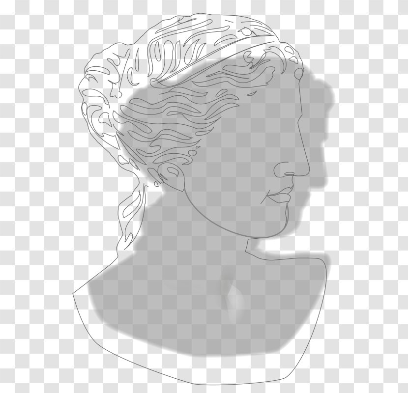 Venus De Milo Portrait Art - Frame Transparent PNG