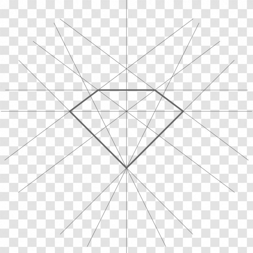 Triangle White - Diagram Transparent PNG