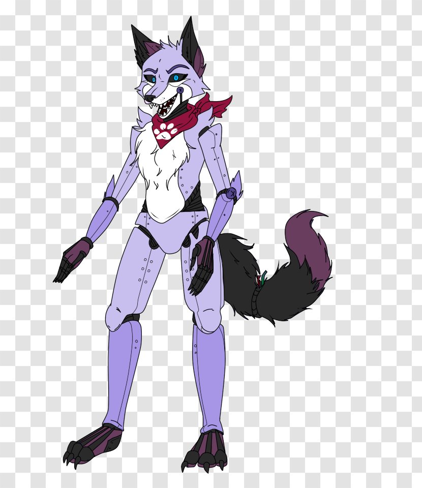 Gray Wolf Five Nights At Freddy's: Sister Location Animatronics Fox Drawing - Flower - Oc Transparent PNG