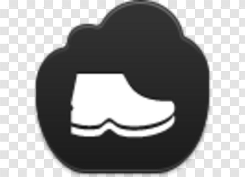 Mouth Facebook Black M Font - Boots Icon Transparent PNG