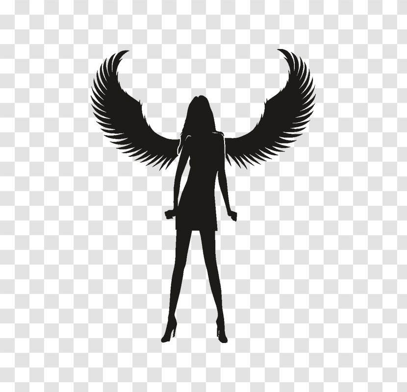 Angel Sticker Wall Decal Illustration Transparent PNG