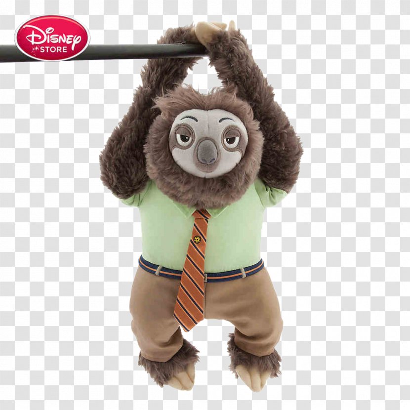Sloth Lt. Judy Hopps Nick Wilde Plush Stuffed Toy - Disney Tree Lai Transparent PNG