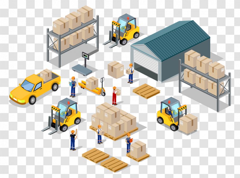 Building Background - Distribution Center - Toy Block Construction Transparent PNG