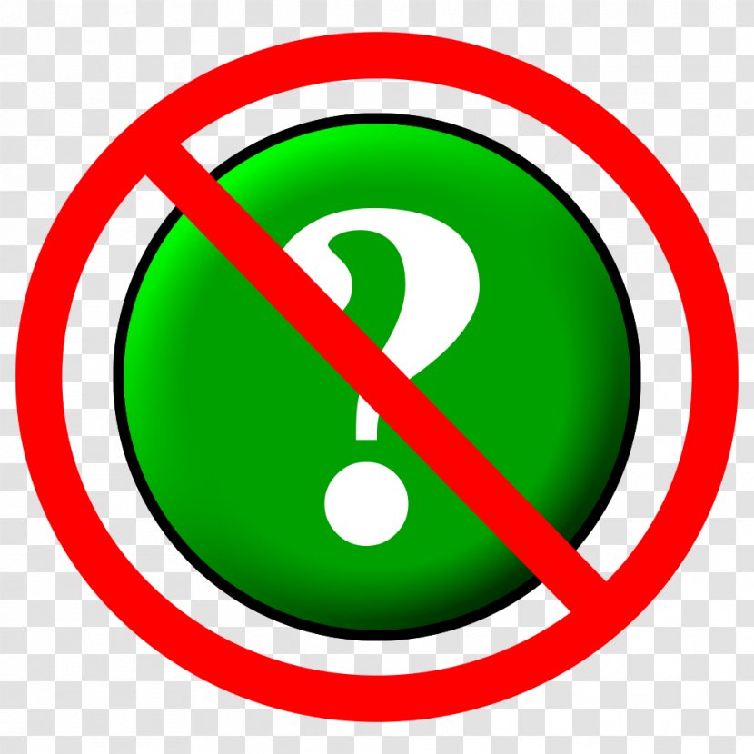Question Information Thought Sign Inquiry - Green - 1000 Transparent PNG