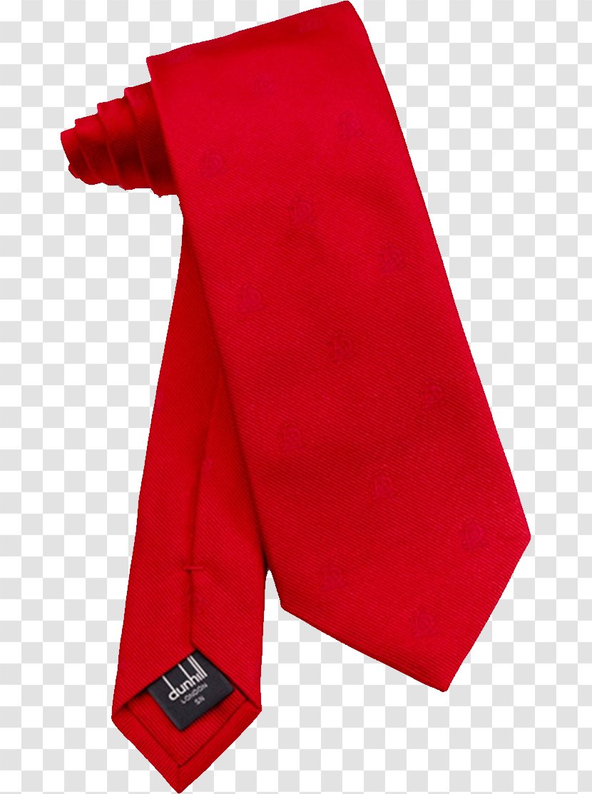 Necktie Bow Tie Red - Satin Transparent PNG
