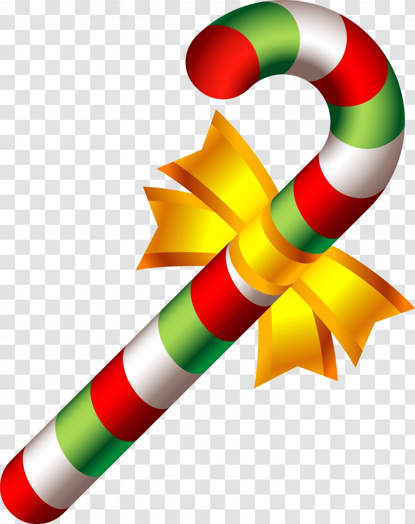 Candy Cane Chocolate Bar Ribbon Christmas Clip Art - Sugar - Pepermint Transparent PNG