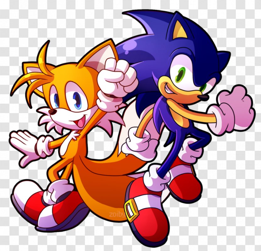 Sonic Chaos Tails Advance 3 The Hedgehog 2 - Sprite - Classic Arcade Transparent PNG