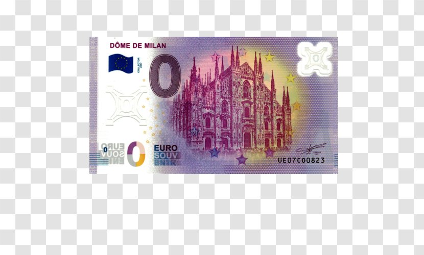 Polymer Banknote Coin 0 Eurós Bankjegy Castle Transparent PNG