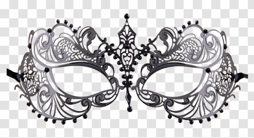 Masquerade Ball Mask Party Metal Filigree - Jewellery - Lace Shading Transparent PNG