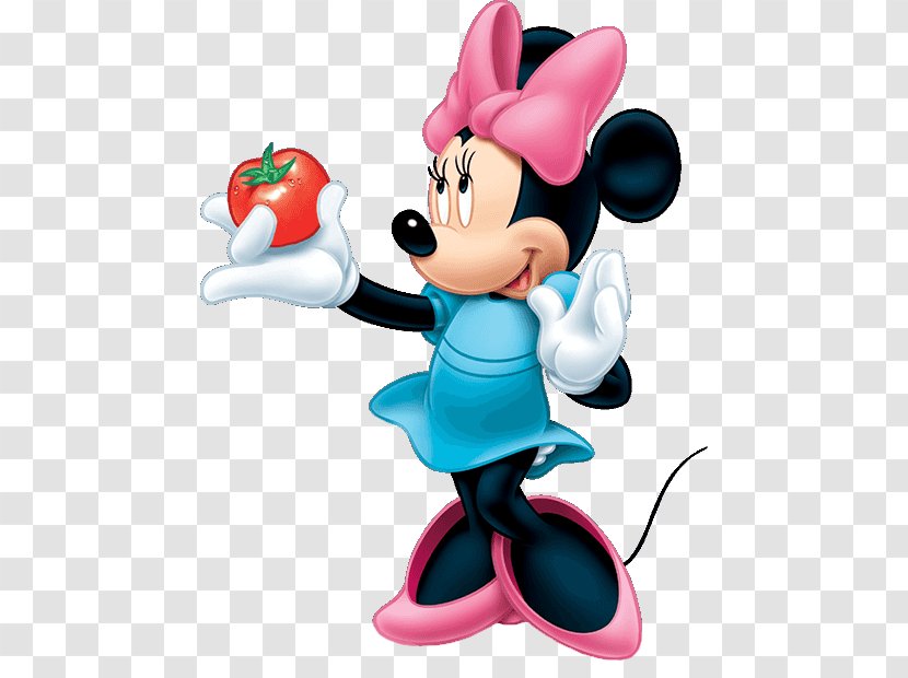 Minnie Mouse Mickey Daisy Duck Donald Goofy - Cartoon - Sliced Tomato Transparent PNG