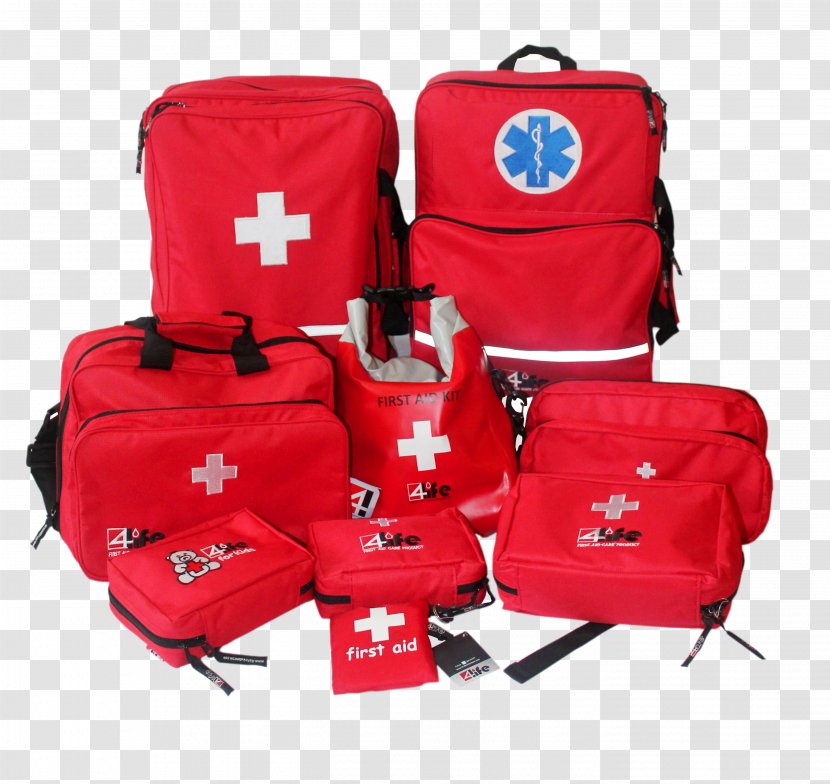 Bag First Aid Kits Supplies Occupational Safety And Health Survival Kit - Emergency Transparent PNG