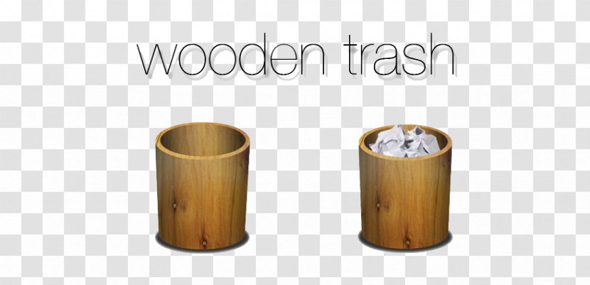 Rubbish Bins & Waste Paper Baskets Recycling Bin Wood Trash Transparent PNG