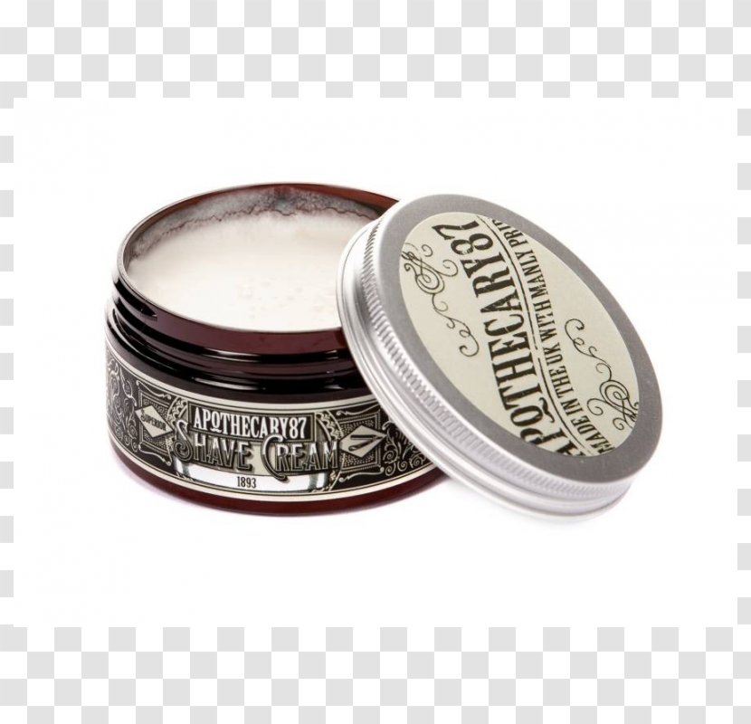 Lotion Apothecary87 Aftershave Shaving Cream Beard Oil - Vanilla Transparent PNG