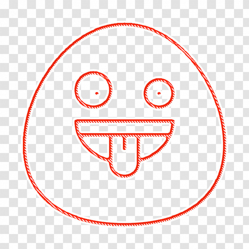 Emoji Icon Crazy Icon Transparent PNG