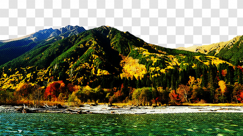 Natural Landscape Nature Mountainous Landforms Mountain Water Transparent PNG