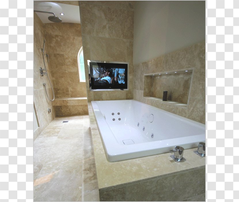 Hot Tub Bathtub Tile Bathroom Whirlpool Transparent PNG