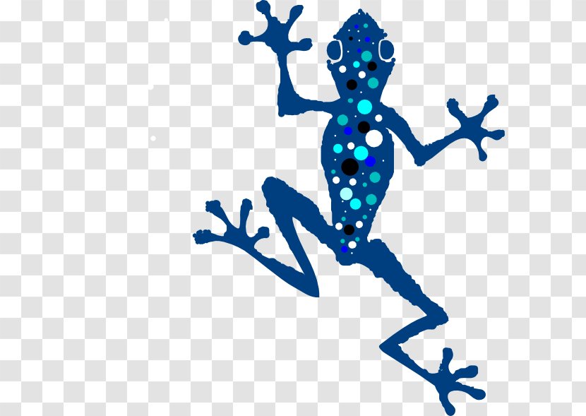 Tree Frog Lithobates Clamitans Amphibian - Art - Blue Poison Dart Transparent PNG