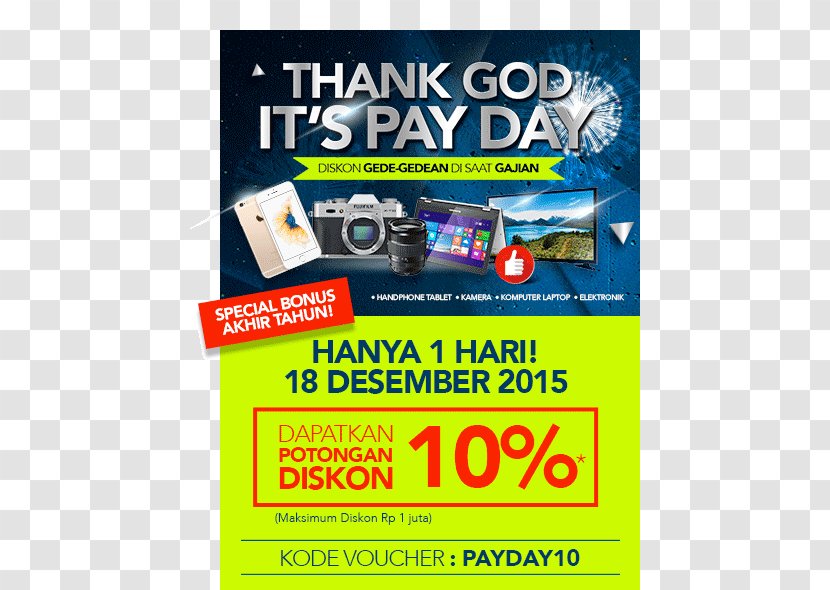 Display Advertising Brand Flyer Poster - Pay Day Transparent PNG
