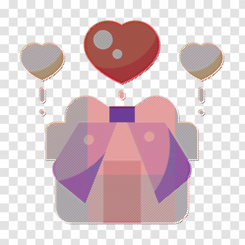 Gift Icon Love Icon Transparent PNG