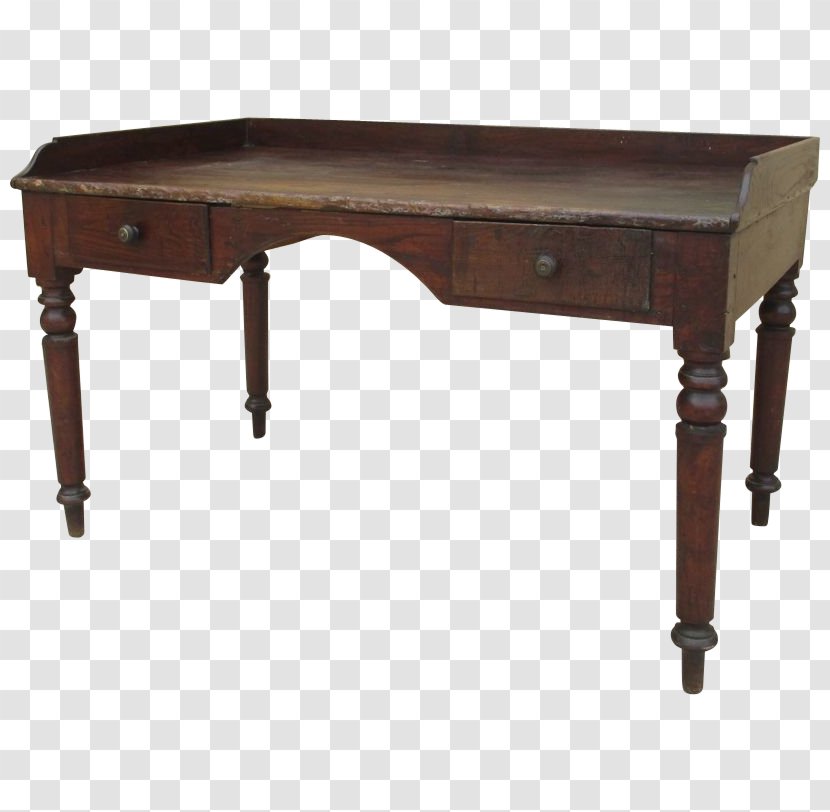 Writing Desk Table Drawer - Wood Transparent PNG