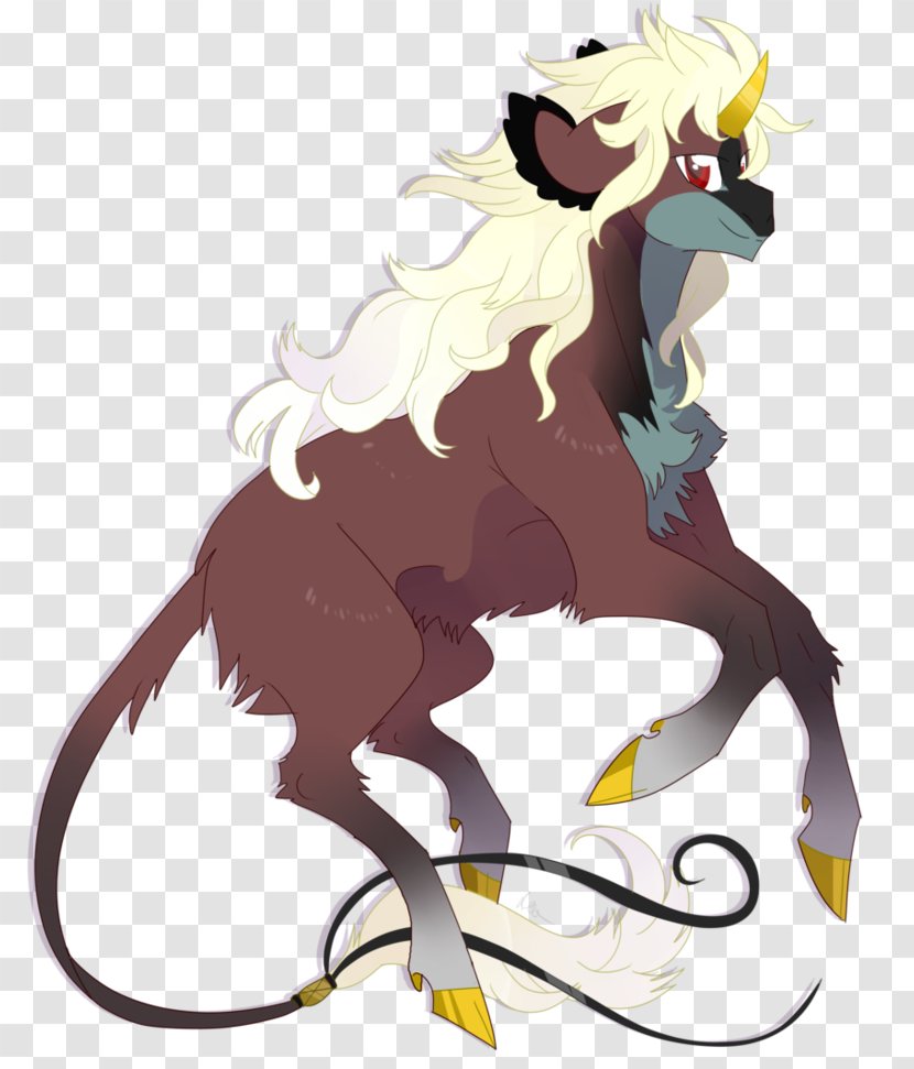 Pony Mustang Cat Demon - Silhouette Transparent PNG