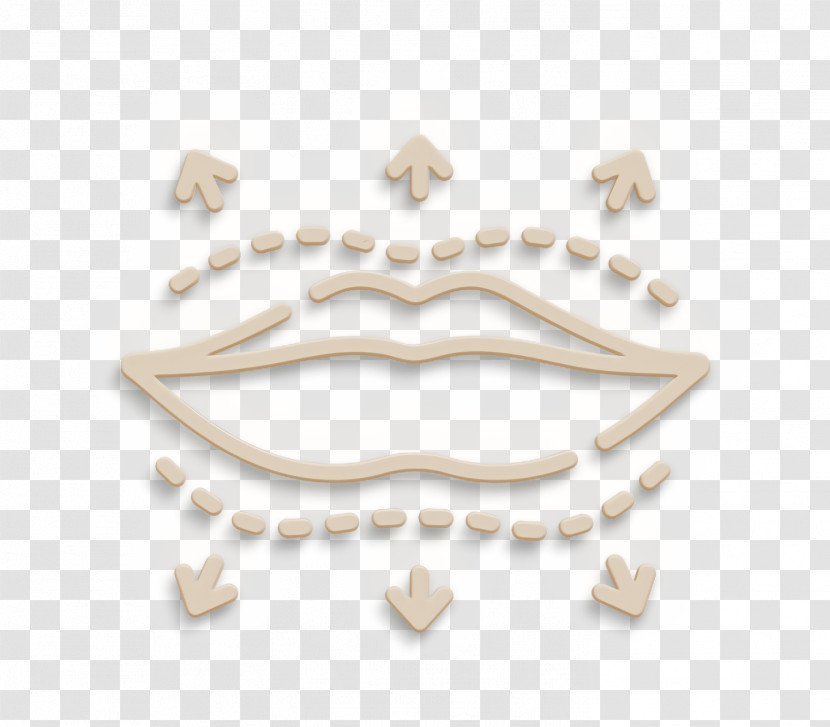 Plastic Surgery Icon Aesthetic Icon Lip Icon Transparent PNG