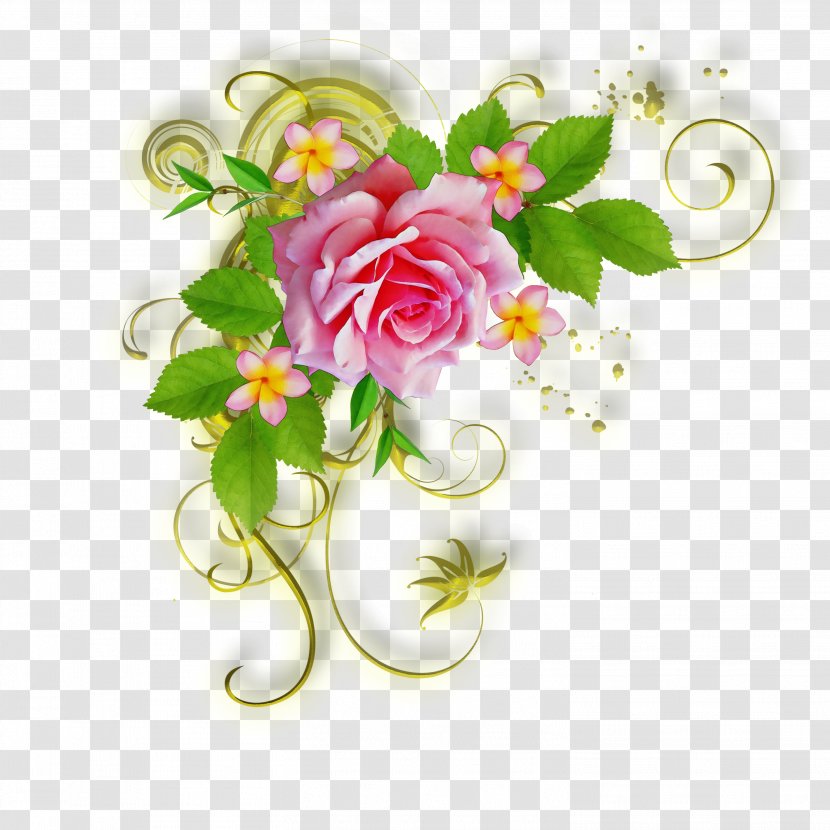 Floral Design - Rose Transparent PNG
