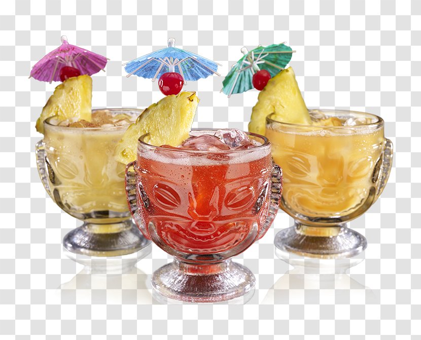 Cocktail Garnish Drink Mai Tai Punch - Cuisine Of Hawaii - Happy Bar Transparent PNG