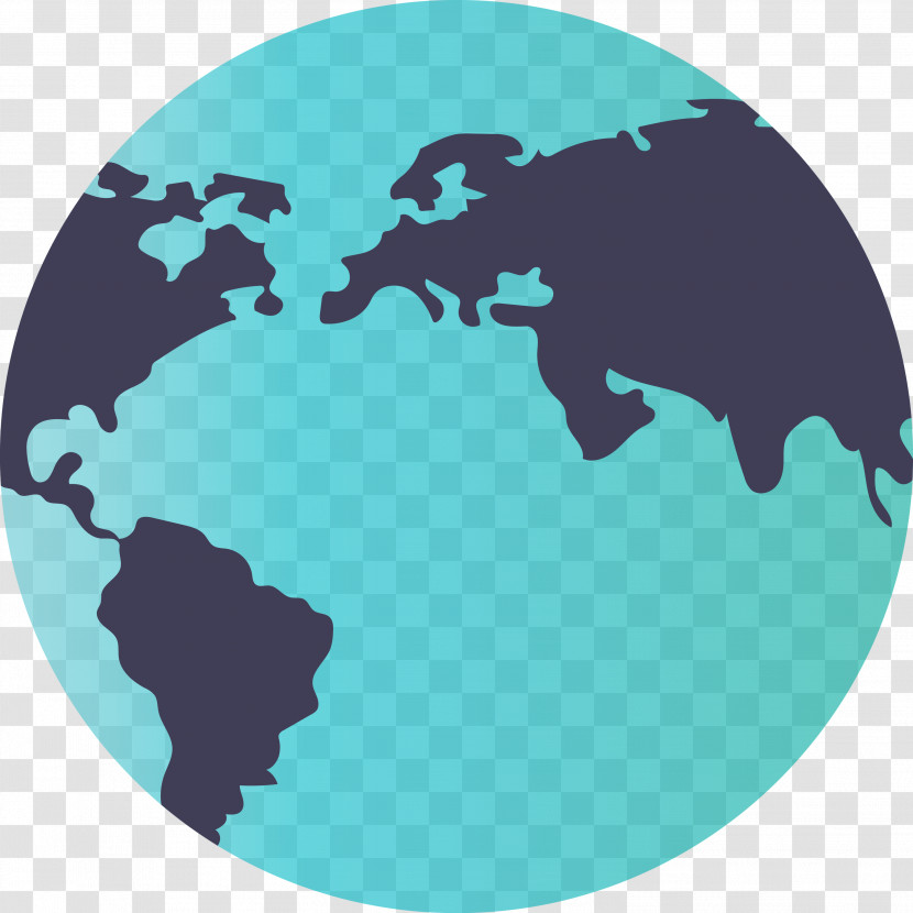Earth Map Transparent PNG