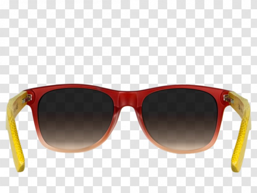 Sunglasses Eyewear Goggles - Red - Sunset Transparent PNG