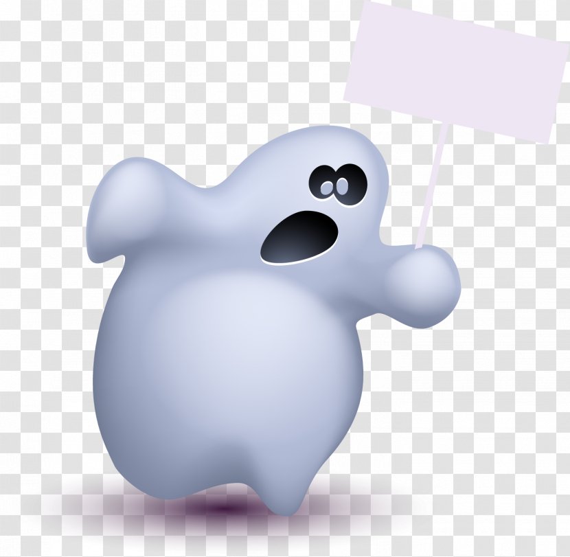 Halloween Ghost - Nose - Cute Element Transparent PNG