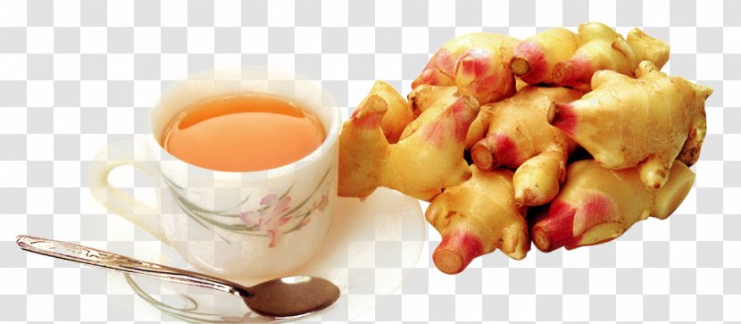 Ginger Tea Breakfast Honey - Cooking - Sprouting Transparent PNG